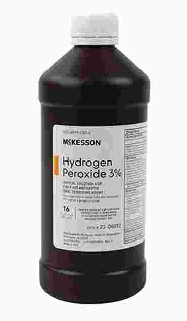 Hydrogen Peroxide 3%, Laboratory Grade, 473 mL