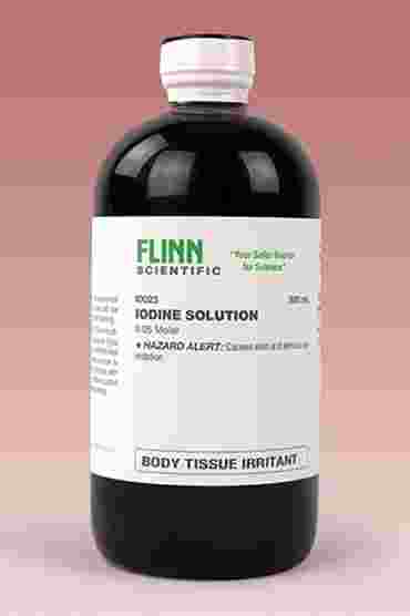 Iodine 0.05 M Solution 500 mL