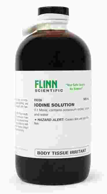 Iodine 0.05 M Solution 500 mL