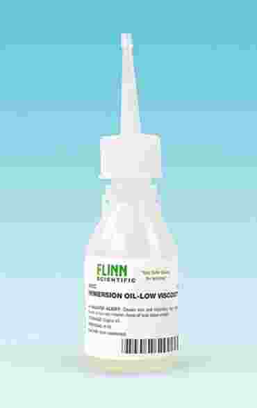 Immersion Oil Low Viscosity, 0.5 oz