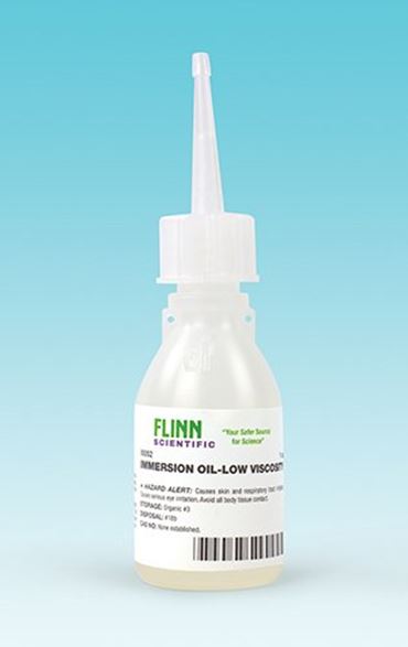 Immersion Oil Low Viscosity, 0.5 oz