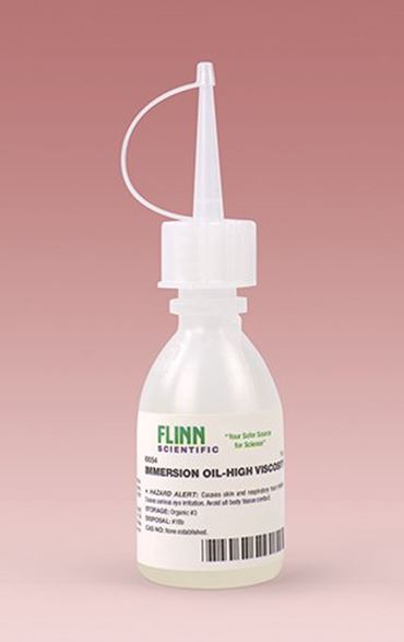 Immersion Oil Low Viscosity, 0.5 oz