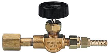 Brass Lecture Bottle Control Valve