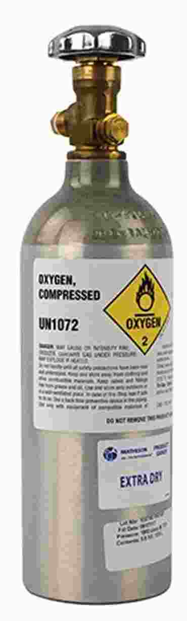 Oxygen Lecture Bottle