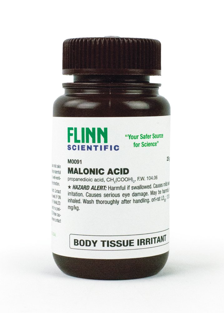 Malonic Acid, 25 g | Flinn Scientific