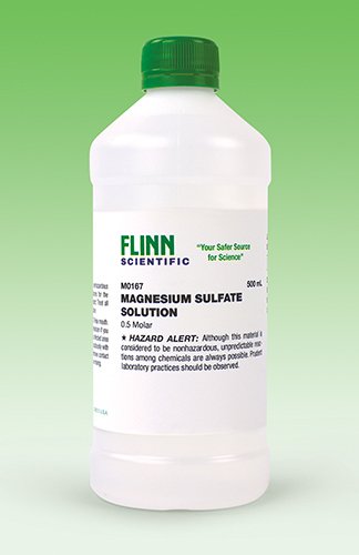 Magnesium Sulfate Solution, 0.5 M, 500 mL