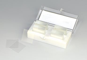 Glass Cover Slips for Biology and Life Science, 18 mm x 18 mm, No. 1