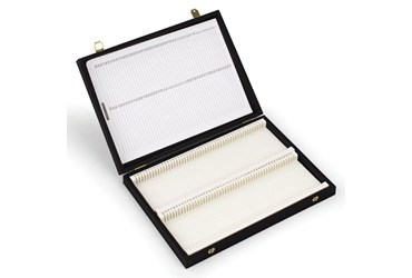 Slide Box for 12 Microscope Slides for Biology and Life Science
