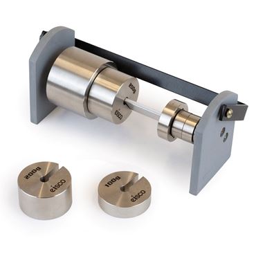 Stainless Steel Slotted Weight Set 10 g to 500 g