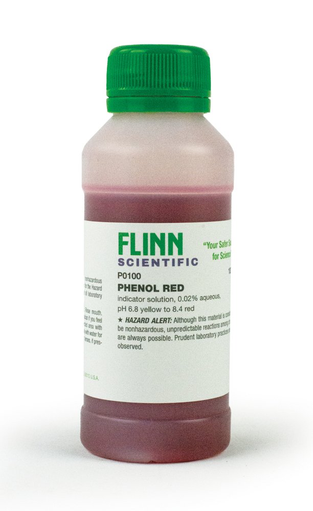 Flinn Chemicals, Phenol Red Indicator Solution
