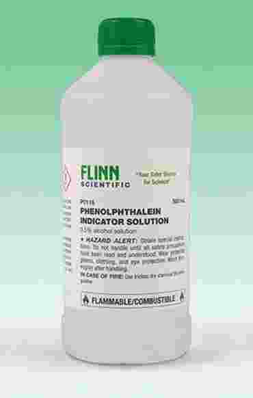Phenolphthalein Indicator 1% Solution 100 mL