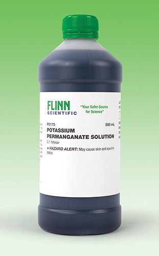 Potassium Permanganate Solution, 0.1 M, 500 mL