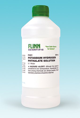 potassium hydrogen phthalate 0 1 m 500 ml potassium hydrogen phthalate
