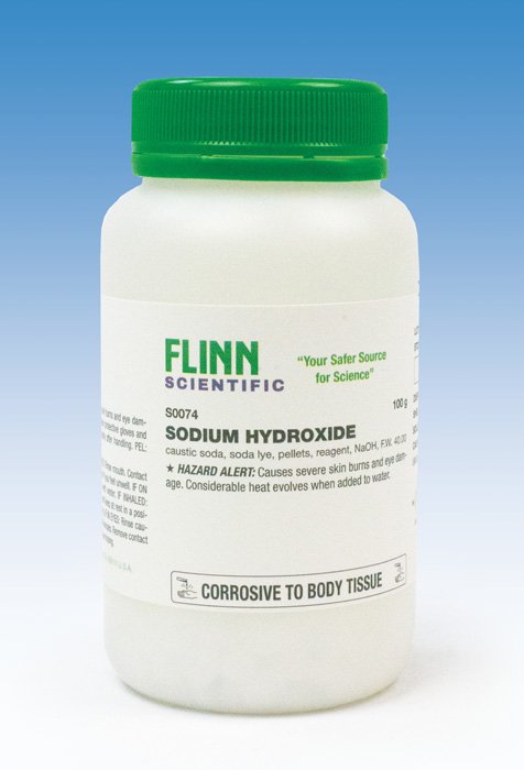 Sodium Hydroxide, Reagent, 100 g