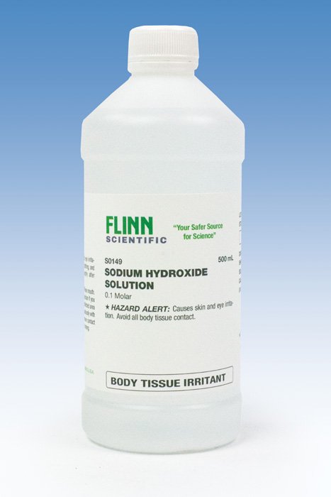 Sodium Hydroxide Density Chart