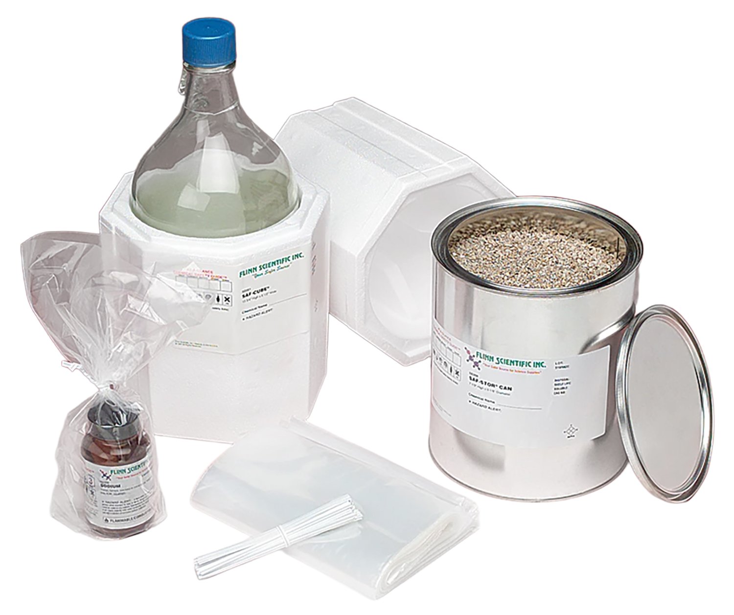 Chem-Saf™ Chemical Storage Bags, 4" x 6"