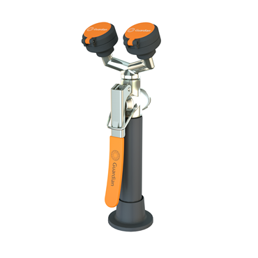 Lab Safety Eyewash and Drench Hose with Counter Mount