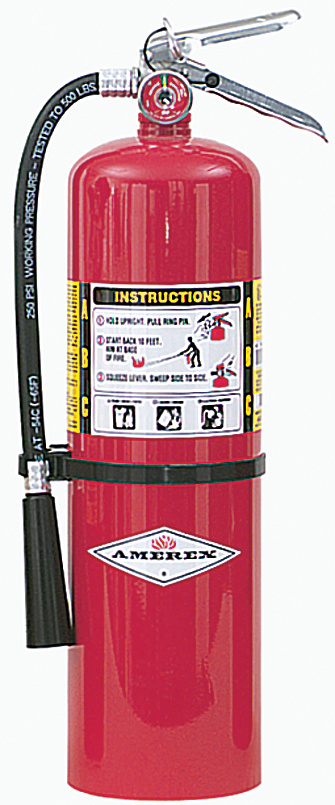 Fire Extinguisher Ul Rating Chart