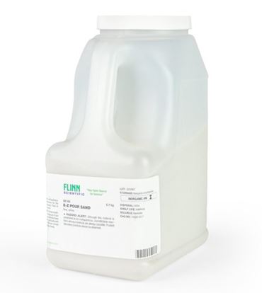 E-Z Pour Sand for Chemical Spill Control