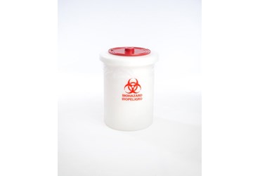 Nalgene® Biohazardous Waste Container 5.5 L