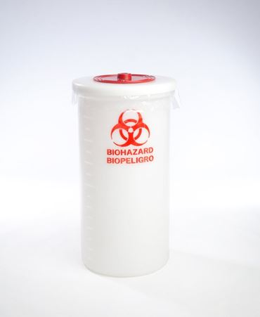 Nalgene® Biohazardous Waste Container 5.5 L