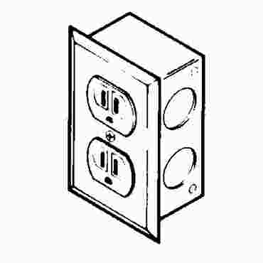 Duplex Electrical Receptacle Kit