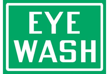 Safety Sign "Eye Wash"