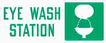 Safety Sign "Eye Wash Station"