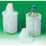 Polyethylene Bottle Carrier for Safe Chemical Transport
