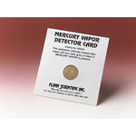 Mercury Vapor Detector and Indicator Card