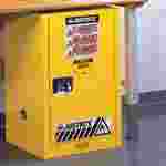 Justrite Metal Flammable Storage Cabinet, 12-Gallon