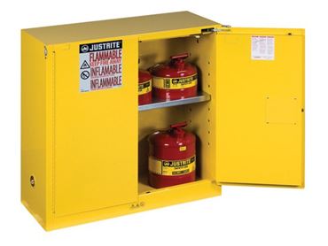 Justrite Metal Flammable Storage Cabinet, 12-Gallon