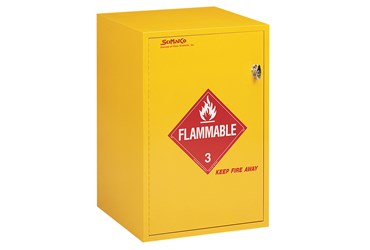 Flinn/SciMatCo® 30-Gallon Floor Flammables Cabinet for Safer Chemical Storage