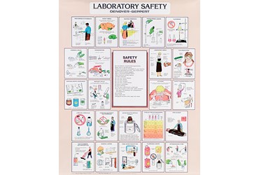 Laboratory Safety Wall Chart an Poster