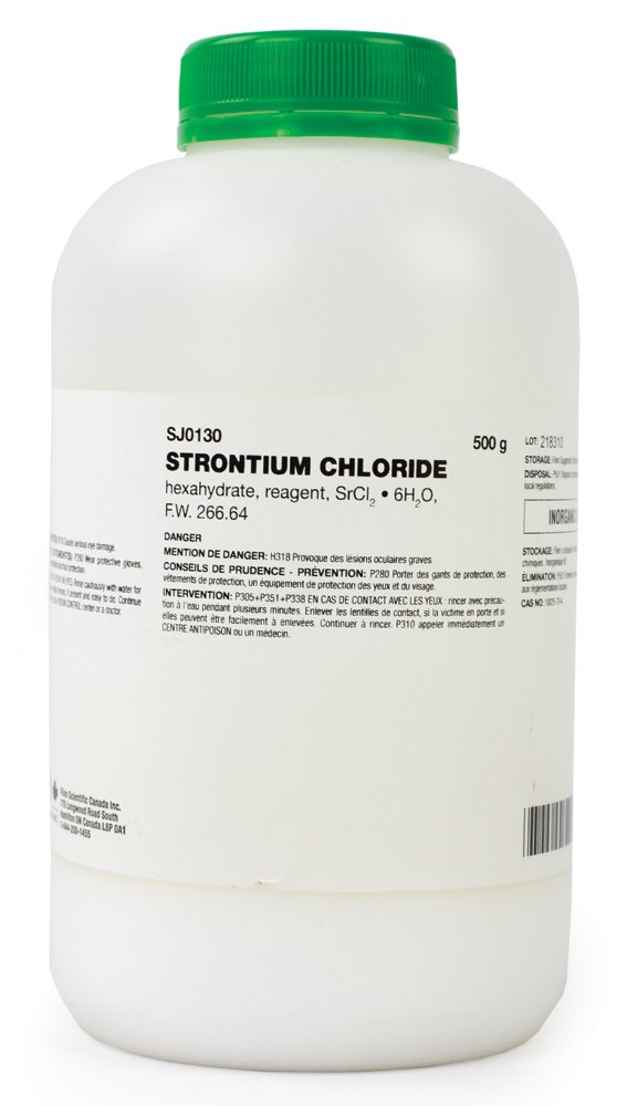 Strontium Chloride, Reagent, 500 g Flinn Scientific