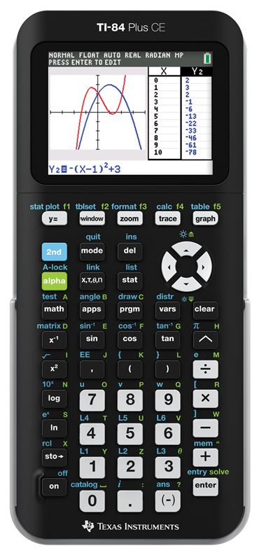 TI-84 Plus CE Graphing Calculator