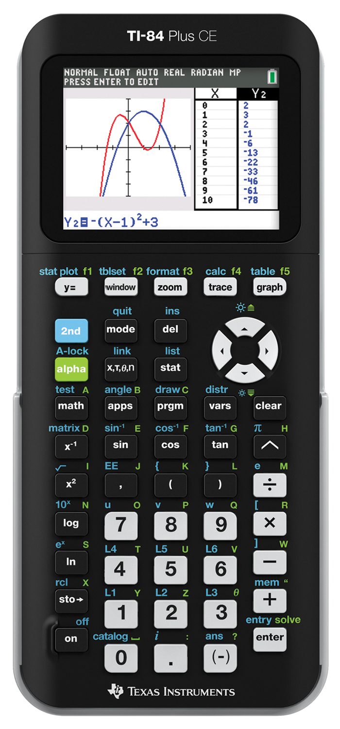 How To Do Quadratic Formula On Ti 84 Plus Ce TI-84 Plus CE Graphing Calculators