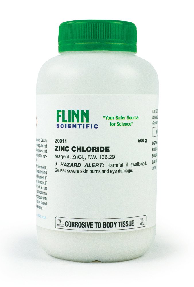 Zinc Chloride 500 G Flinn Scientific