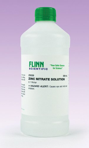 Zinc Nitrate Solution 0 1 M 500 Ml
