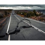 Collisions at a Fault Line