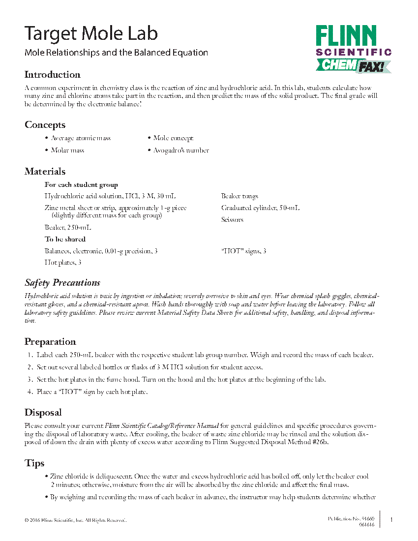 target-mole-lab-flinn-scientific